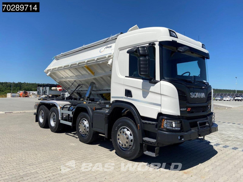 Camião basculante novo Scania P420 8X4 NEW! 13,5m3 3-way tipper Hardox450 Steel Steelsuspension Euro 6: foto 20