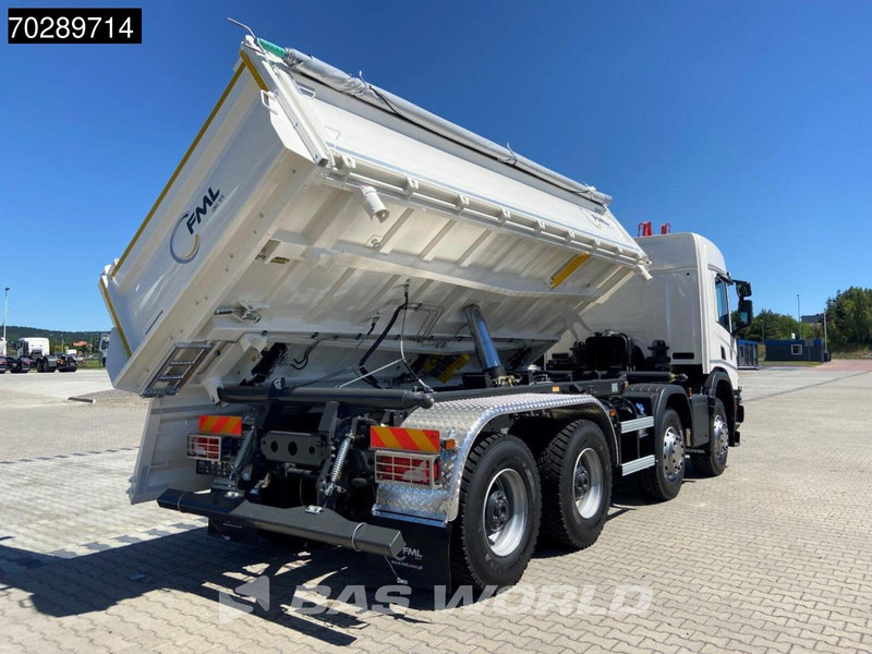 Camião basculante novo Scania P420 8X4 NEW! 13,5m3 3-way tipper Hardox450 Steel Steelsuspension Euro 6: foto 16