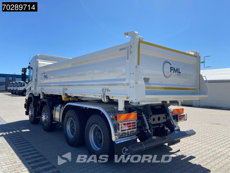 Camião basculante novo Scania P420 8X4 NEW! 13,5m3 3-way tipper Hardox450 Steel Steelsuspension Euro 6: foto 10