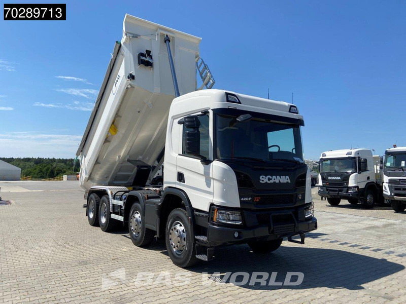 Scania P420 8X4 NEW! 18m3 Steel tipper Steelsuspension Automatic Euro 6 - Camião basculante: foto 3 Scania P420 8X4 NEW! 18m3 Steel tipper Steelsuspension Automatic Euro 6 - Camião basculante: foto 3