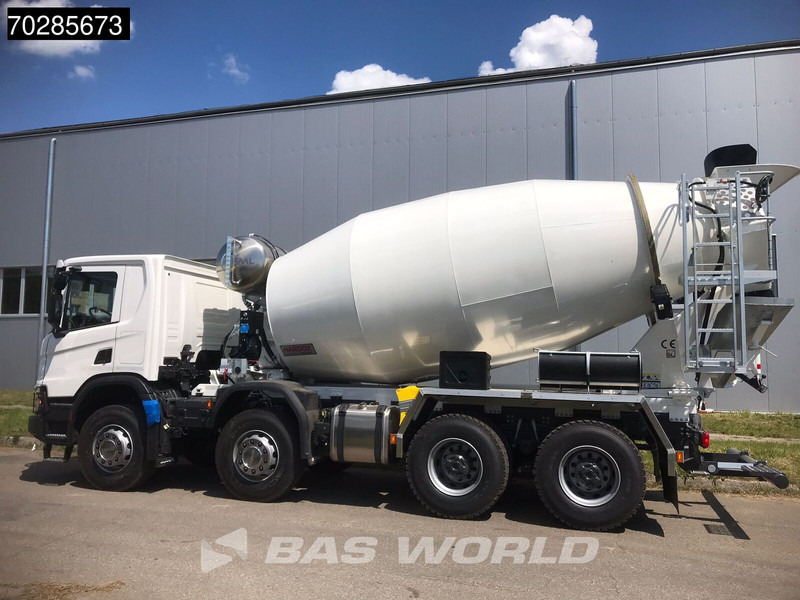 Scania P420 XT 8X4 NEW! 10m3 FML Mixer Automatic Steel suspension Big-Axle Euro 6 - Camião betoneira: foto 2 Scania P420 XT 8X4 NEW! 10m3 FML Mixer Automatic Steel suspension Big-Axle Euro 6 - Camião betoneira: foto 2