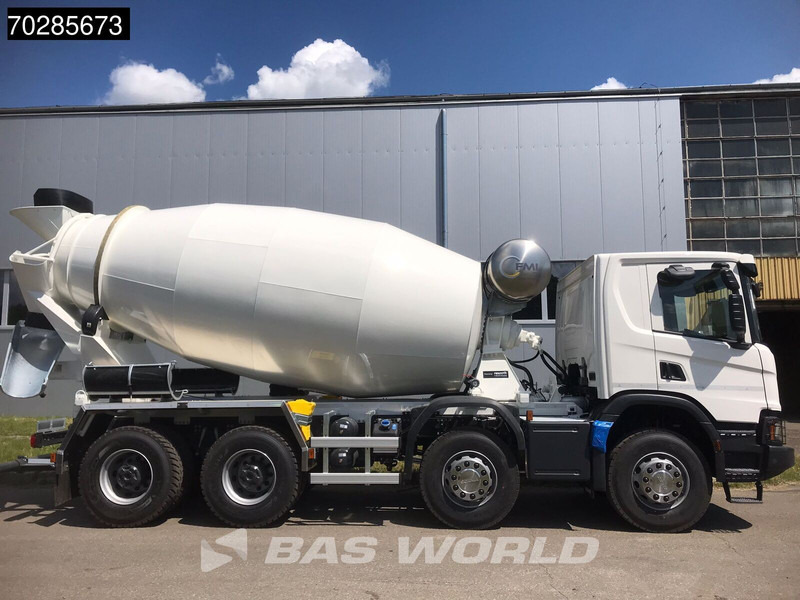 Scania P420 XT 8X4 NEW! 10m3 FML Mixer Automatic Steel suspension Big-Axle Euro 6 - Camião betoneira: foto 3 Scania P420 XT 8X4 NEW! 10m3 FML Mixer Automatic Steel suspension Big-Axle Euro 6 - Camião betoneira: foto 3