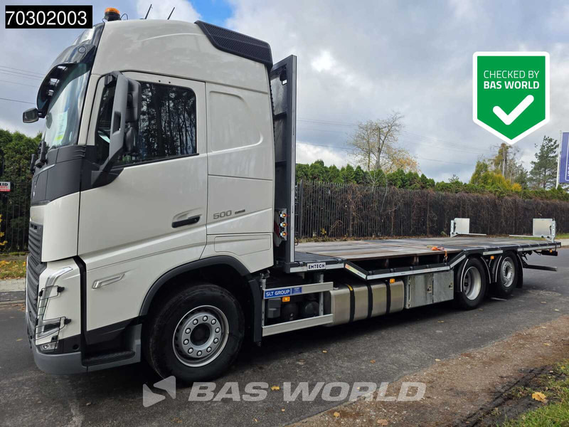 Volvo FH 500 6X2 NEW! Machine transporter Lift+steering Axle VEB+ Euro 6 - Camião de caixa aberta/ Plataforma: foto 1 Volvo FH 500 6X2 NEW! Machine transporter Lift+steering Axle VEB+ Euro 6 - Camião de caixa aberta/ Plataforma: foto 1