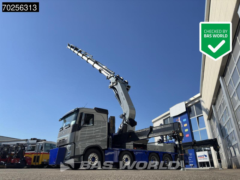 Volvo FH 540 10X4 NEW! Effer 2255 Kran Crane Lift-Lenkachse ACC Navi - Camião de caixa aberta/ Plataforma, Camião grua: foto 1 Volvo FH 540 10X4 NEW! Effer 2255 Kran Crane Lift-Lenkachse ACC Navi - Camião de caixa aberta/ Plataforma, Camião grua: foto 1