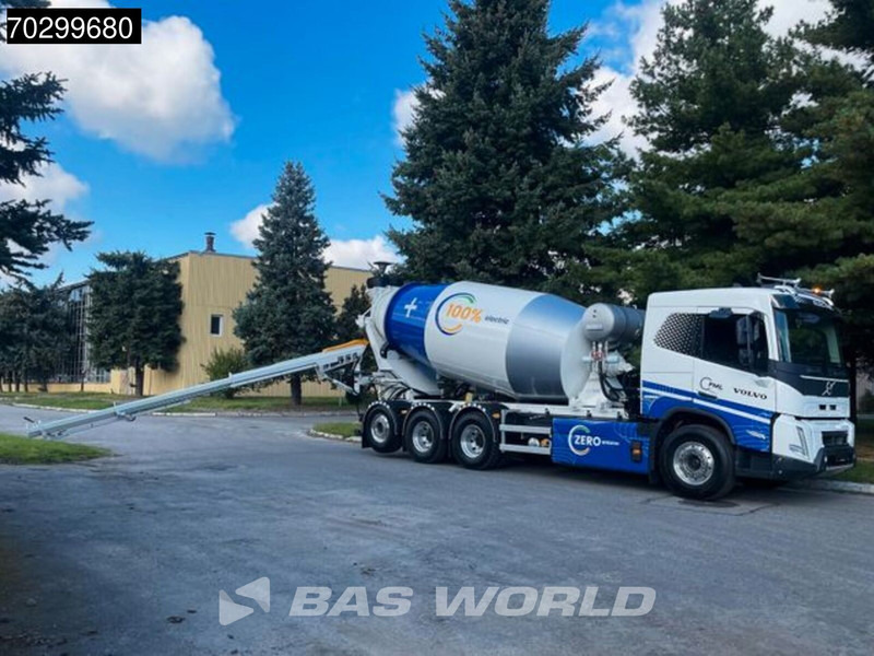 Volvo FMX 670 8X4 100% ELectric 490 kW 10m3 FML Mixer Lift/Steering Axle - Camião betoneira: foto 3 Volvo FMX 670 8X4 100% ELectric 490 kW 10m3 FML Mixer Lift/Steering Axle - Camião betoneira: foto 3