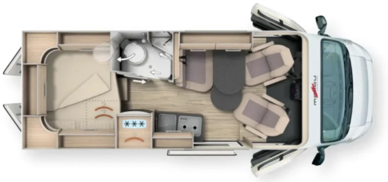Malibu Van Comfort 600 DB - Campervan: foto 1 Malibu Van Comfort 600 DB - Campervan: foto 1