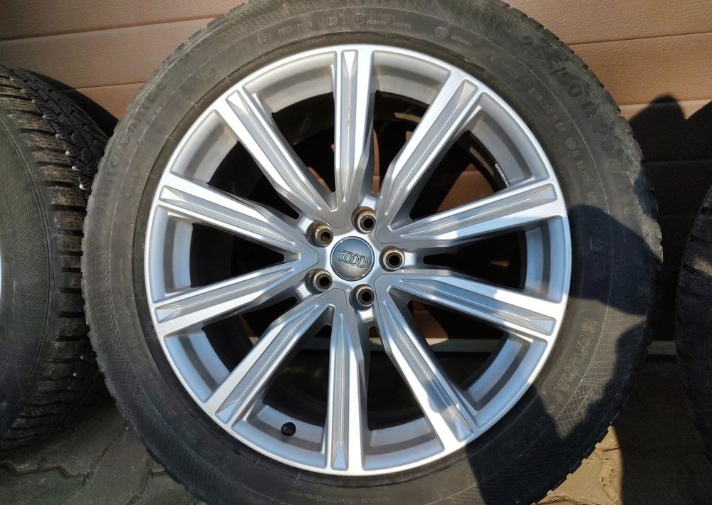 Koła felgi aluminiowe Audi Q8 SQ8 z oponami zimowymi Continental WinterContact TS850P 265/50 R20 H XL - Roda completa para Automóvel: foto 4 Koła felgi aluminiowe Audi Q8 SQ8 z oponami zimowymi Continental WinterContact TS850P 265/50 R20 H XL - Roda completa para Automóvel: foto 4