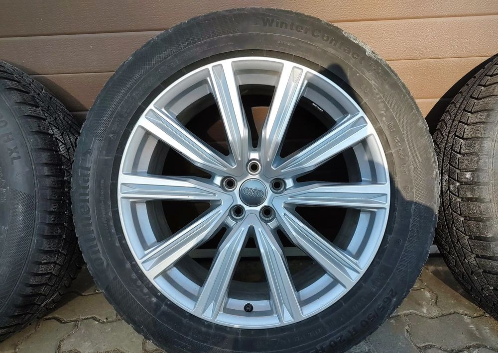 Koła felgi aluminiowe Audi Q8 SQ8 z oponami zimowymi Continental WinterContact TS850P 265/50 R20 H XL - Roda completa para Automóvel: foto 3 Koła felgi aluminiowe Audi Q8 SQ8 z oponami zimowymi Continental WinterContact TS850P 265/50 R20 H XL - Roda completa para Automóvel: foto 3