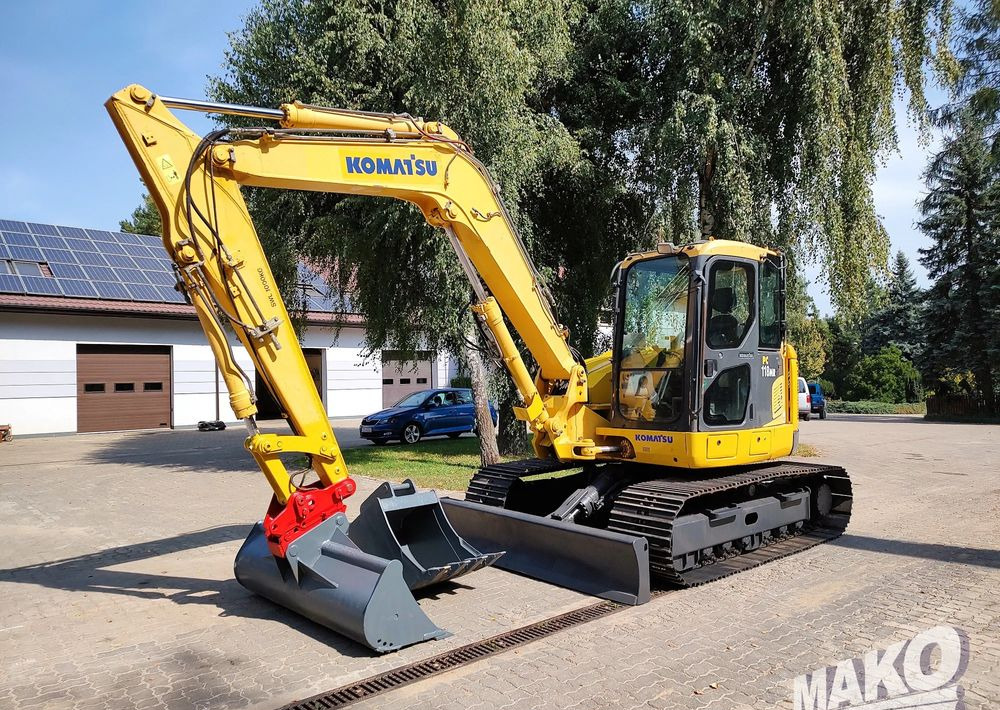 Komatsu PC118MR-8 - Escavadora de rastos: foto 1 Komatsu PC118MR-8 - Escavadora de rastos: foto 1
