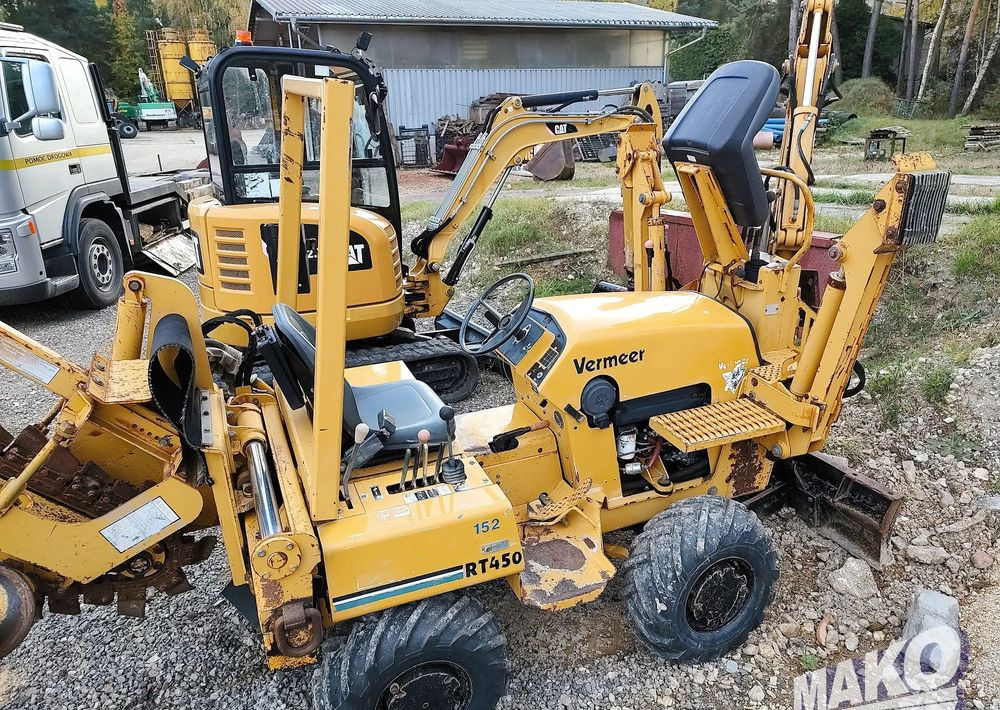 Escavadeira de rodas Vermeer RT450: foto 6