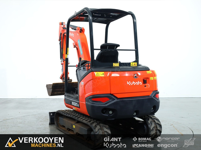 Kubota KX027-4 Hi Spec Canopy - Mini escavadeira: foto 4 Kubota KX027-4 Hi Spec Canopy - Mini escavadeira: foto 4