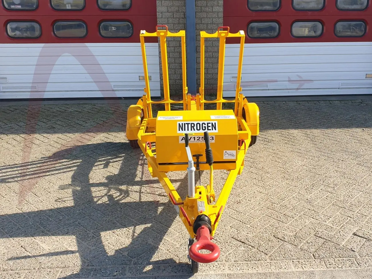 DAVID RITCHIE Trolley 4-cyl N2 charging/MK3 MoD-N - Equipamento aeroportuário: foto 5 DAVID RITCHIE Trolley 4-cyl N2 charging/MK3 MoD-N - Equipamento aeroportuário: foto 5