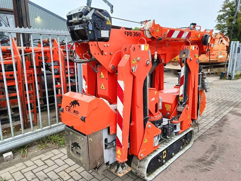 Mini grua Jekko SPD 360 C DH mini hijskraan crane spider spin hybr: foto 5