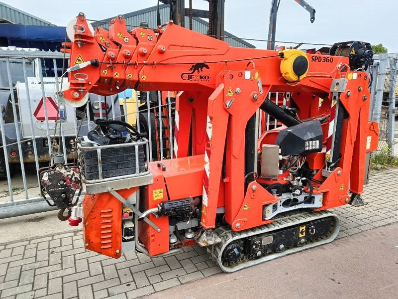 Mini grua Jekko SPD 360 C DH mini hijskraan crane spider spin hybr: foto 10
