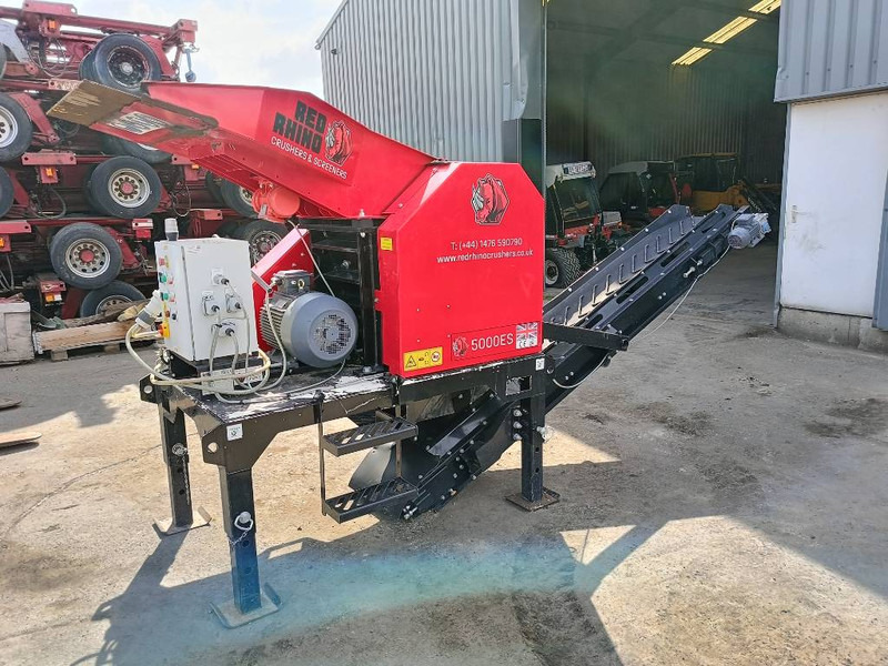 Red Rhino 5000 es crusher 15 kw electric vergruizer 2024 CE - Britadeira móvel: foto 1 Red Rhino 5000 es crusher 15 kw electric vergruizer 2024 CE - Britadeira móvel: foto 1