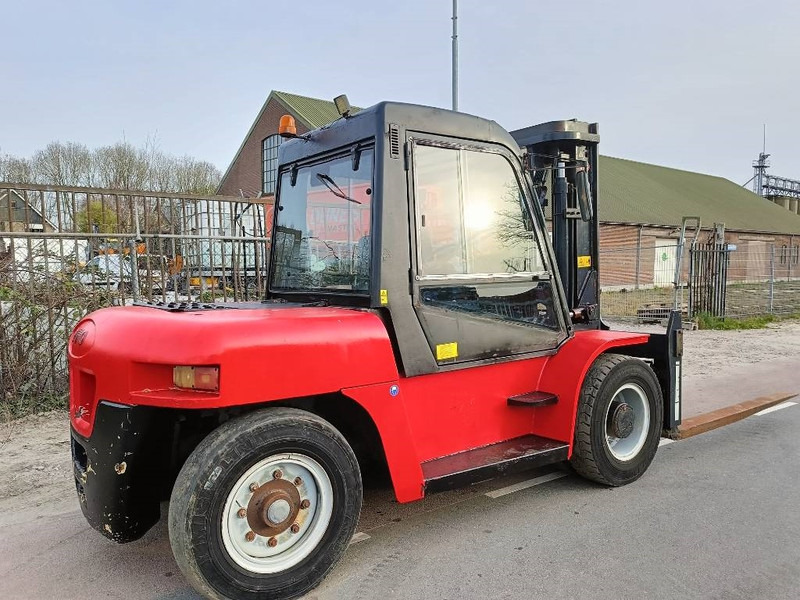 Empilhador a diesel YTO CPCD100 10 ton heftruck diesel forklift stapler: foto 10