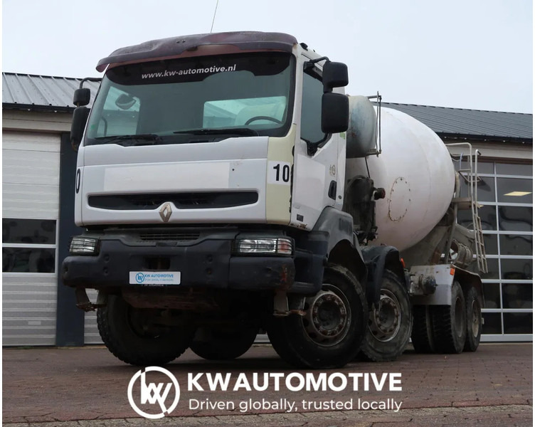Renault Kerax 370 8X4/ MIXER/ BARYVAL 9 M3/ CRUISE CONTROL/ - Camião betoneira: foto 1 Renault Kerax 370 8X4/ MIXER/ BARYVAL 9 M3/ CRUISE CONTROL/ - Camião betoneira: foto 1