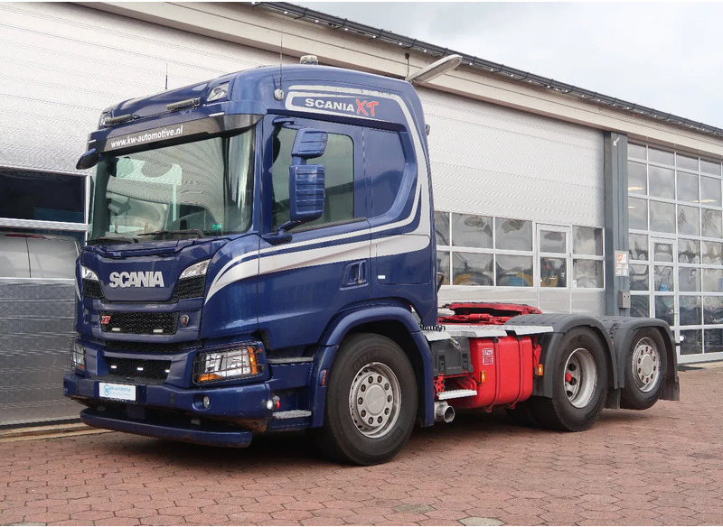 Tractor Scania P500 6x2/ FULL AIR/ HYDRAULIC/ LEATHER/ 2.950 WB/ DIFF LOCK/ SLIDE DISH: foto 14