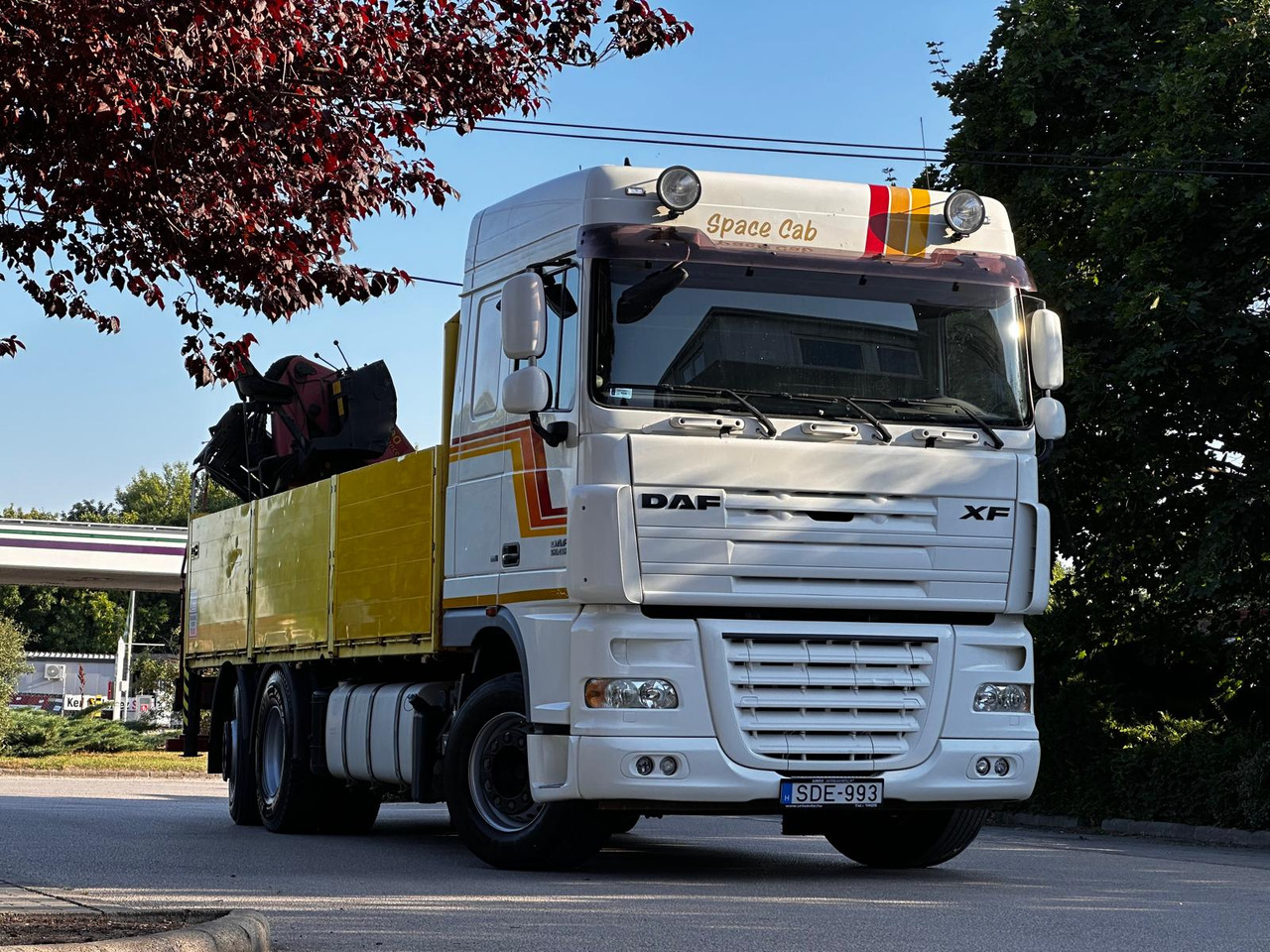 DAF Xf 105.410 Manual 6x2 Palfinger Pk18500 EXCELENT - Camião grua: foto 1 DAF Xf 105.410 Manual 6x2 Palfinger Pk18500 EXCELENT - Camião grua: foto 1