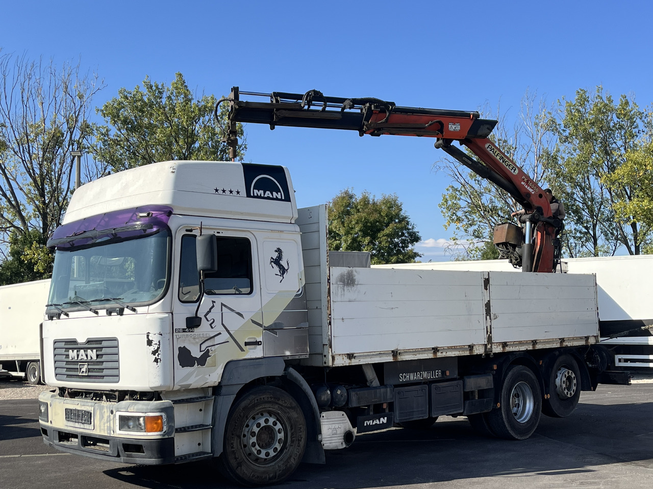 MAN F2000 26.413 Palfinger pk 16000 - Camião grua: foto 1 MAN F2000 26.413 Palfinger pk 16000 - Camião grua: foto 1