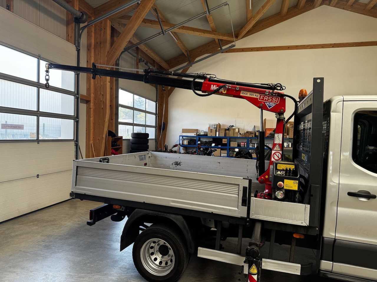 Ford Transit FT 350 DokaTdCI 1.2t Fassi Kran - Carrinha de caixa aberta, Carrinha cabine dupla: foto 5 Ford Transit FT 350 DokaTdCI 1.2t Fassi Kran - Carrinha de caixa aberta, Carrinha cabine dupla: foto 5