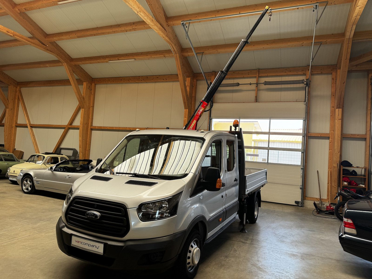 Ford Transit FT 350 DokaTdCI 1.2t Fassi Kran - Carrinha de caixa aberta, Carrinha cabine dupla: foto 4 Ford Transit FT 350 DokaTdCI 1.2t Fassi Kran - Carrinha de caixa aberta, Carrinha cabine dupla: foto 4