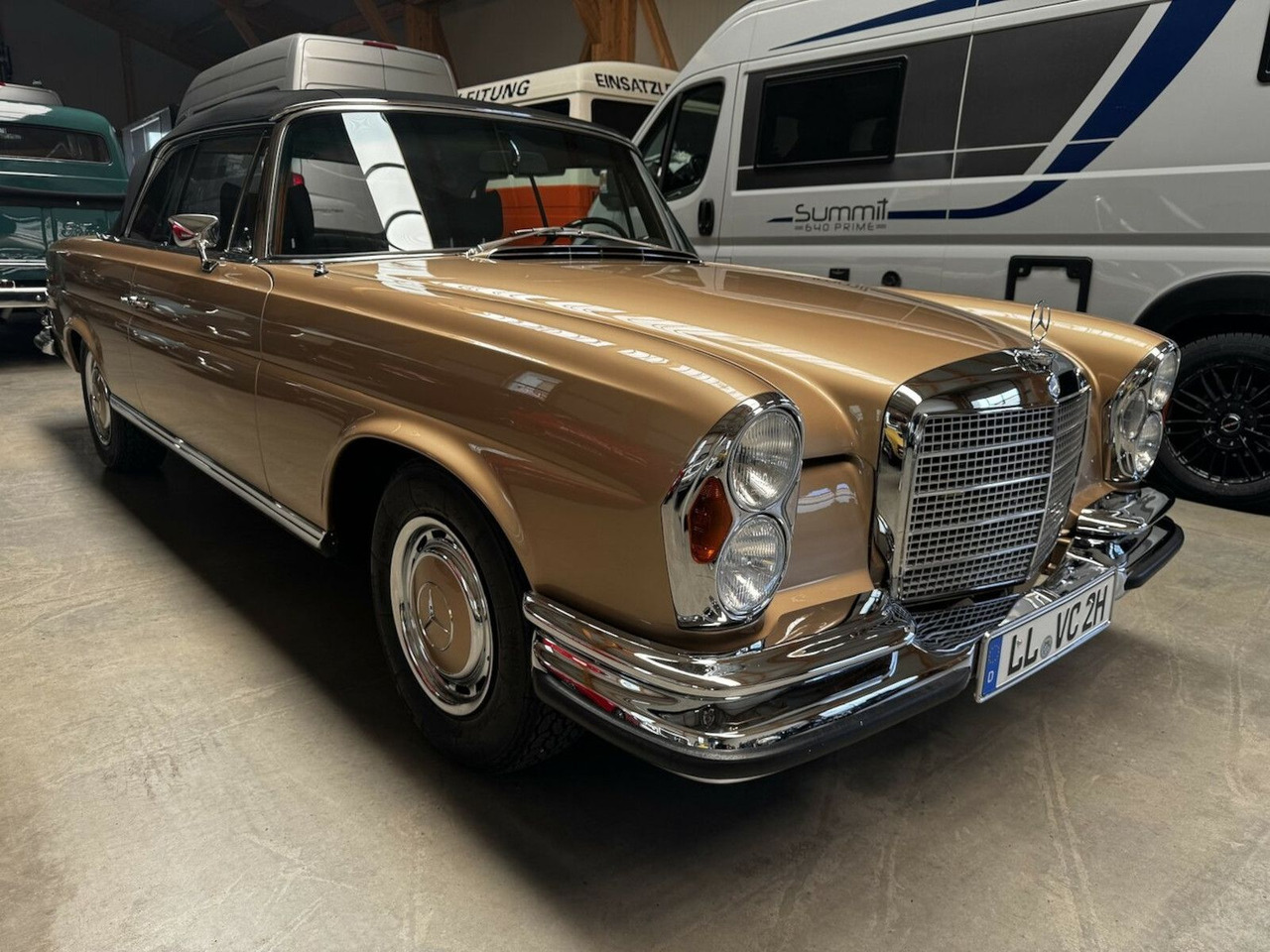 Mercedes-Benz 280 SE Cabrio W111 BRABUS-Classic Restauration - Automóvel: foto 1 Mercedes-Benz 280 SE Cabrio W111 BRABUS-Classic Restauration - Automóvel: foto 1