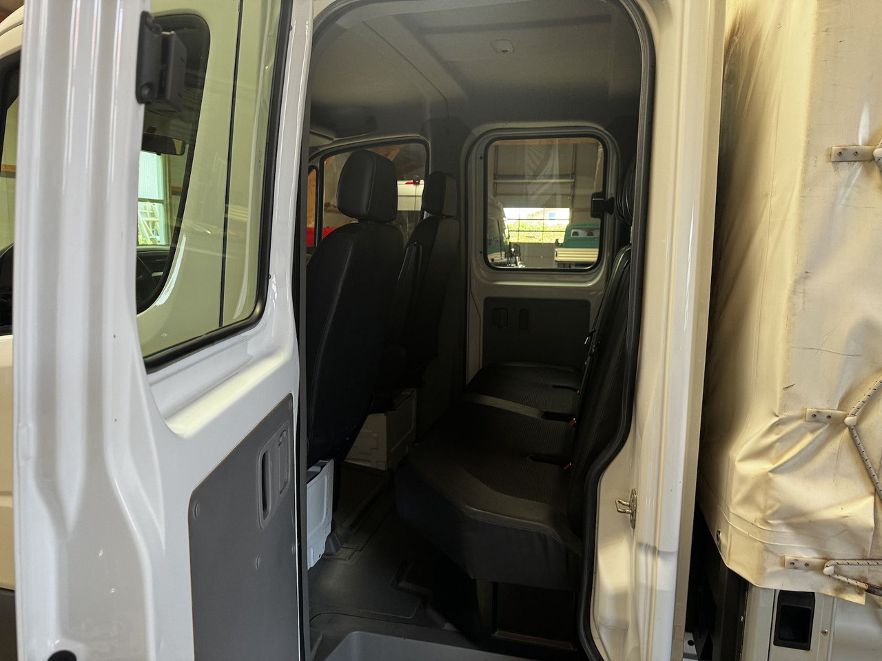 Carrinha de lona, Carrinha cabine dupla Mercedes-Benz Sprinter 316 CDI Doka 4x4 Allrad Plane: foto 17