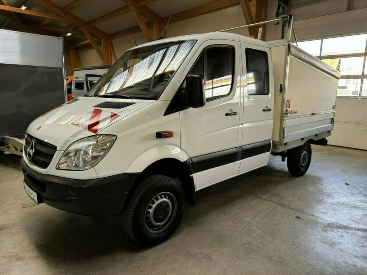 Mercedes-Benz Sprinter 316 CDI Doka 4x4 Untersetzung - Carrinha de caixa aberta, Carrinha cabine dupla: foto 1 Mercedes-Benz Sprinter 316 CDI Doka 4x4 Untersetzung - Carrinha de caixa aberta, Carrinha cabine dupla: foto 1