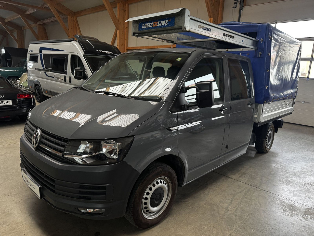 Volkswagen T6 Doka 2.0 TDI 4Motion Plane puregrey - Carrinha de lona, Carrinha cabine dupla: foto 1 Volkswagen T6 Doka 2.0 TDI 4Motion Plane puregrey - Carrinha de lona, Carrinha cabine dupla: foto 1