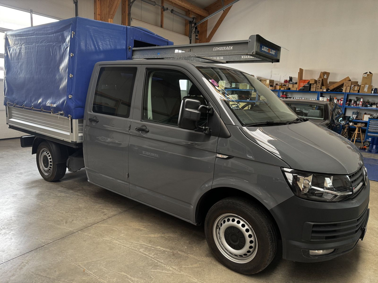 Volkswagen T6 Doka 2.0 TDI 4Motion Plane puregrey - Carrinha de lona, Carrinha cabine dupla: foto 4 Volkswagen T6 Doka 2.0 TDI 4Motion Plane puregrey - Carrinha de lona, Carrinha cabine dupla: foto 4