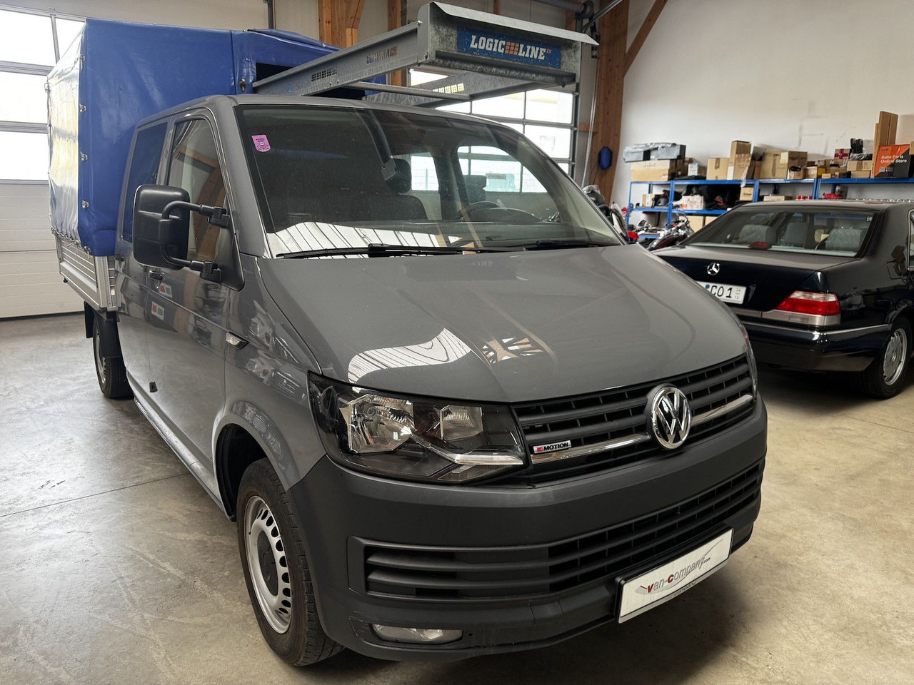 Volkswagen T6 Doka 2.0 TDI 4Motion Plane puregrey - Carrinha de lona, Carrinha cabine dupla: foto 3 Volkswagen T6 Doka 2.0 TDI 4Motion Plane puregrey - Carrinha de lona, Carrinha cabine dupla: foto 3