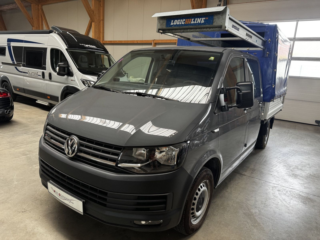 Volkswagen T6 Doka 2.0 TDI 4Motion Plane puregrey - Carrinha de lona, Carrinha cabine dupla: foto 2 Volkswagen T6 Doka 2.0 TDI 4Motion Plane puregrey - Carrinha de lona, Carrinha cabine dupla: foto 2