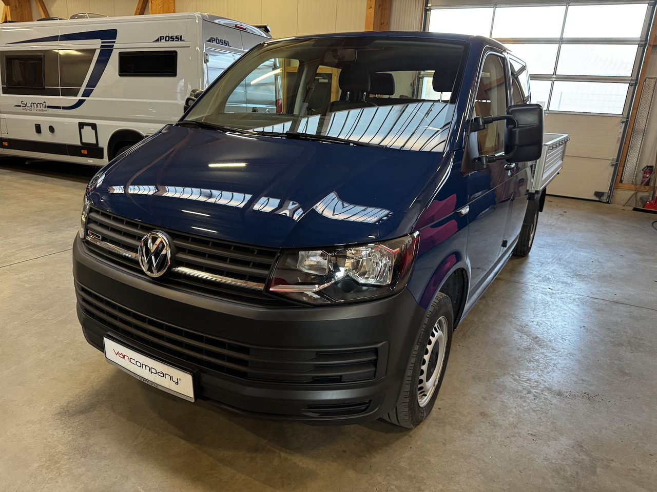 Volkswagen T6 Doka Pritsche 2.0 TDI 4Motion 4x4 indienblau - Carrinha de caixa aberta: foto 2 Volkswagen T6 Doka Pritsche 2.0 TDI 4Motion 4x4 indienblau - Carrinha de caixa aberta: foto 2