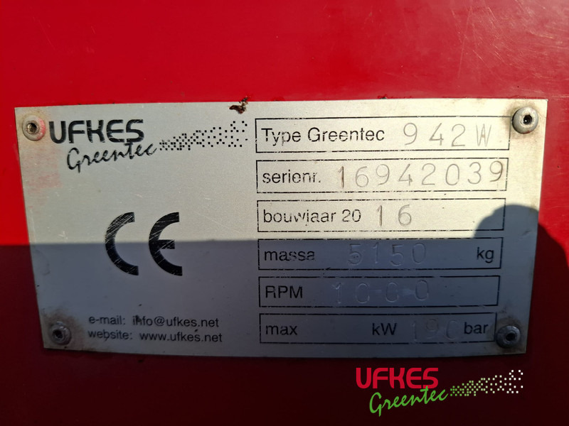 Estilhaçadora de madeira Greentec 942 Wielstel: foto 8