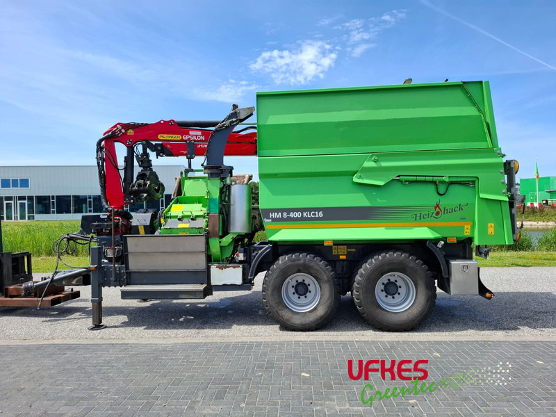 Heizohack HM 8-400 KLC 16 chipper combi - Estilhaçadora de madeira: foto 4 Heizohack HM 8-400 KLC 16 chipper combi - Estilhaçadora de madeira: foto 4