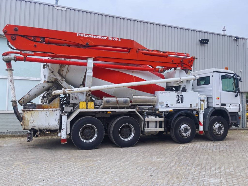 Mercedes-Benz Actros 3241 Putzmeister M24/3 2013 8X4 - Camião betoneira: foto 5 Mercedes-Benz Actros 3241 Putzmeister M24/3 2013 8X4 - Camião betoneira: foto 5