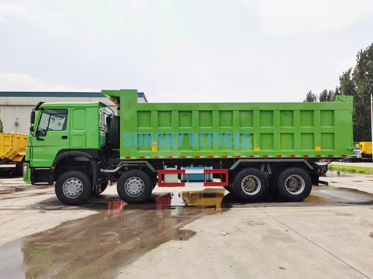Camião basculante para transporte de materiais a granel novo HOHAN Brand New 8X4 400HP Dump Truck: foto 12
