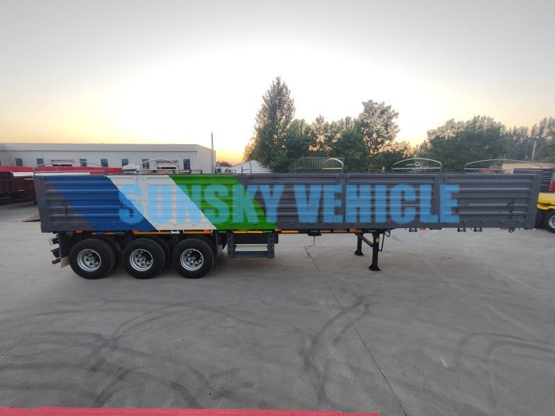 SUNSKY Drop Side semi trailer - Semi-reboque plataforma/ Caixa aberta: foto 5 SUNSKY Drop Side semi trailer - Semi-reboque plataforma/ Caixa aberta: foto 5