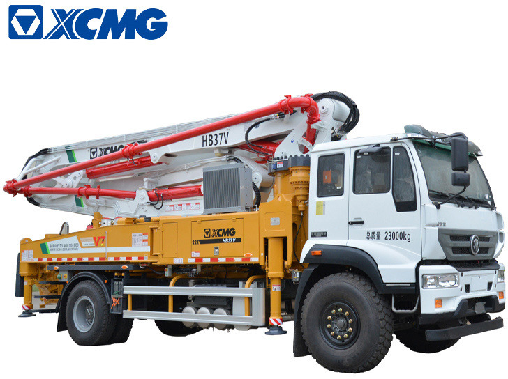 XCMG Factory Hb37V 2023 Year 37m Schwing Used Concrete Pump Truck for Sale - Autobomba de betão: foto 1 XCMG Factory Hb37V 2023 Year 37m Schwing Used Concrete Pump Truck for Sale - Autobomba de betão: foto 1