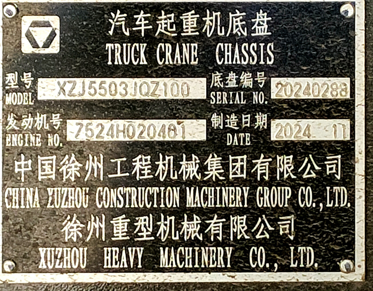 Grua móvel XCMG Factory Hydraulic Crane Telescopic Boom XCT100L7_1 Used 100 Ton Truck Crane For Sale: foto 6