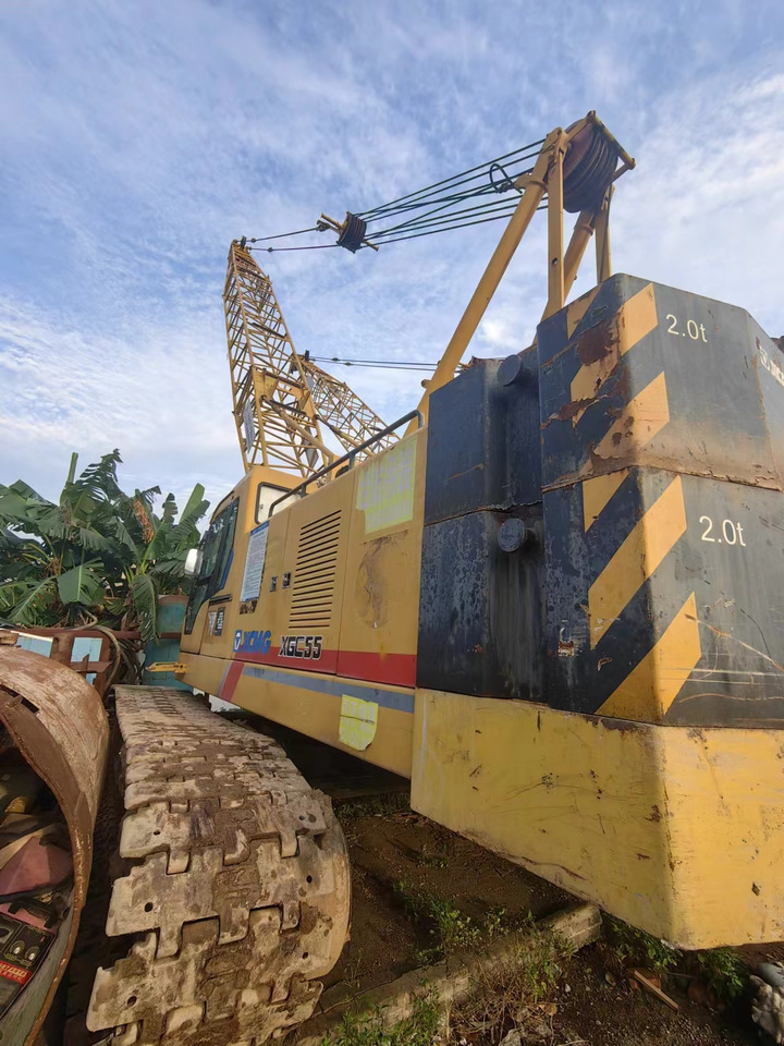 XCMG Official Second Hand Mini Crawler Crane XGC55 Used Mobile Crane For Sale - Guindaste sobre esteiras: foto 4 XCMG Official Second Hand Mini Crawler Crane XGC55 Used Mobile Crane For Sale - Guindaste sobre esteiras: foto 4