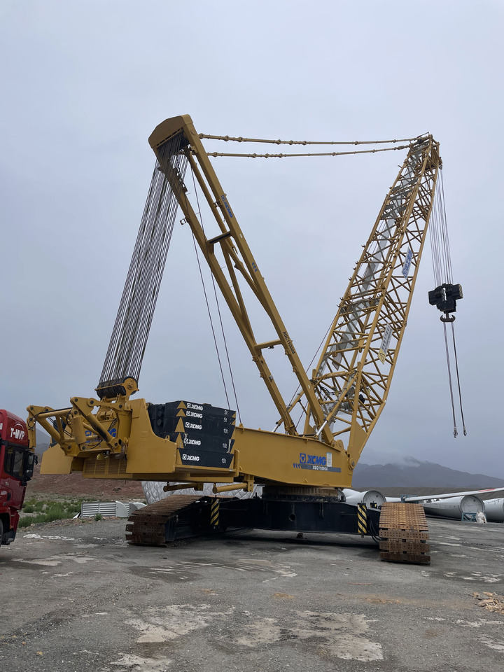 XCMG Official Used Telescopic Crawler Crane XGC11000A 1000 Ton Heavy Duty Lattice Boom Crawler Crane Sale - Guindaste sobre esteiras: foto 3 XCMG Official Used Telescopic Crawler Crane XGC11000A 1000 Ton Heavy Duty Lattice Boom Crawler Crane Sale - Guindaste sobre esteiras: foto 3