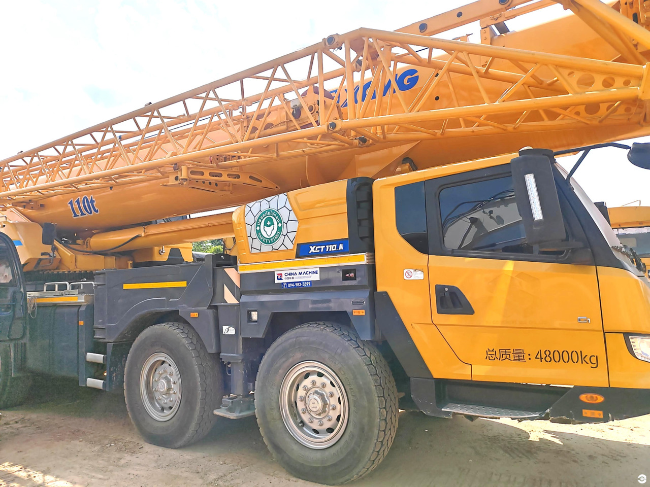 XCMG XCT100_M 100ton 2021 used mobile truck crane for sale - Grua móvel: foto 2 XCMG XCT100_M 100ton 2021 used mobile truck crane for sale - Grua móvel: foto 2