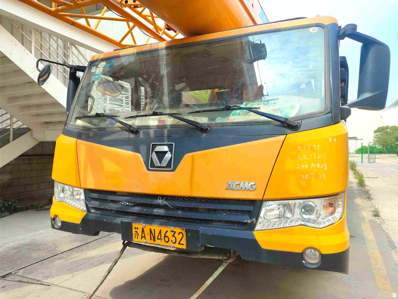 XCMG XCT55L5 55ton used 5-section truck crane price - Grua móvel: foto 3 XCMG XCT55L5 55ton used 5-section truck crane price - Grua móvel: foto 3