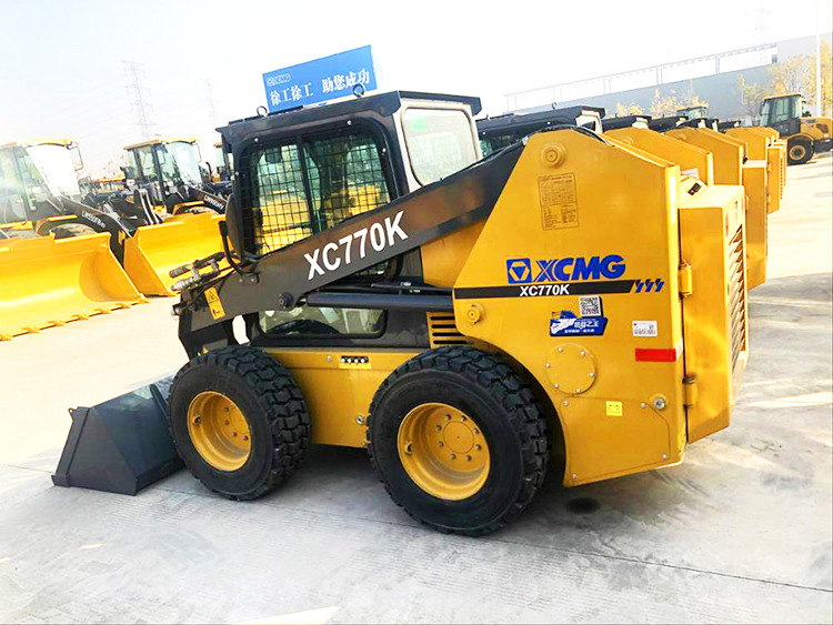 XCMG official XC770K chinese small skid steer loader for sale - Mini pá carregadora: foto 4 XCMG official XC770K chinese small skid steer loader for sale - Mini pá carregadora: foto 4