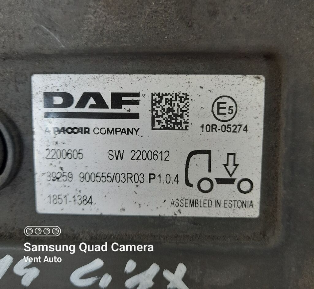 DAF 2200065 DAF XF 106 LIFT 2200065 truck - Centralina electrónica para Camião: foto 3 DAF 2200065 DAF XF 106 LIFT 2200065 truck - Centralina electrónica para Camião: foto 3