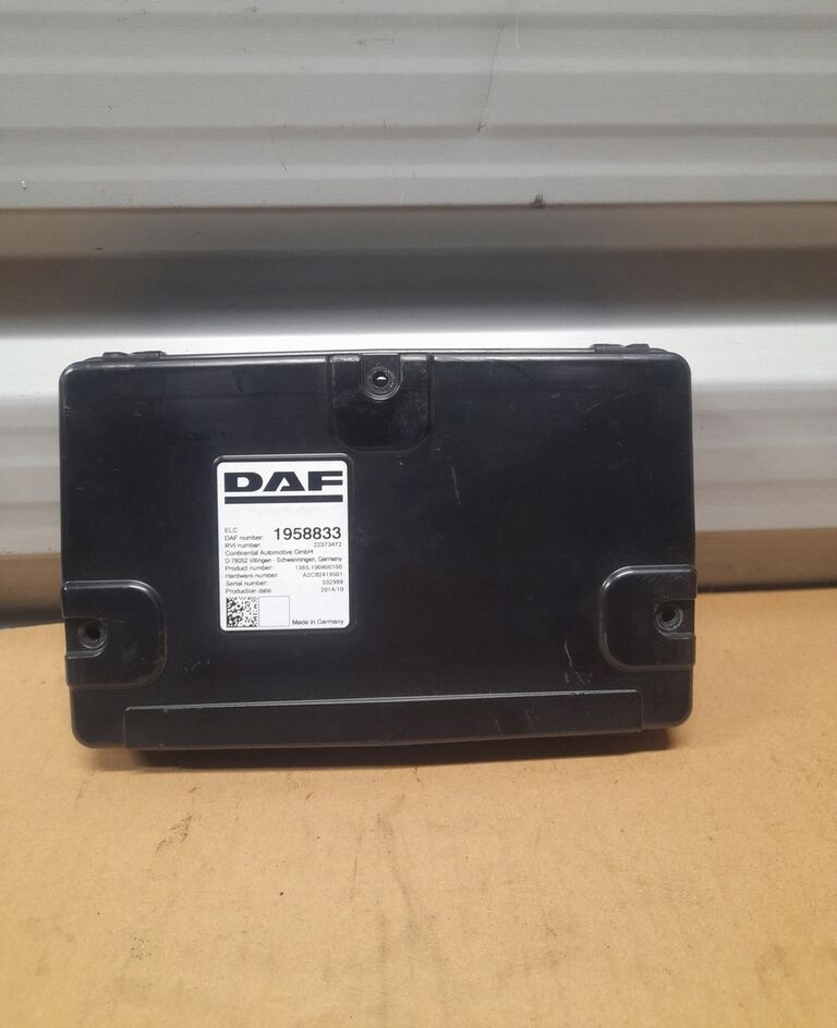 DAF ELC XF 106 1958833 - Centralina electrónica para Camião: foto 1 DAF ELC XF 106 1958833 - Centralina electrónica para Camião: foto 1