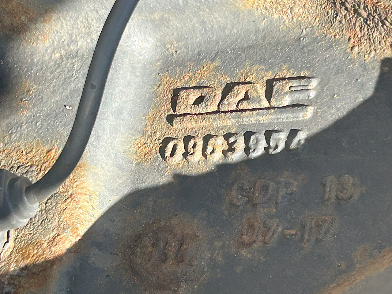 DAF FRONT AXLE DAF XF 106 480 - Eixo e peças para Camião: foto 5 DAF FRONT AXLE DAF XF 106 480 - Eixo e peças para Camião: foto 5