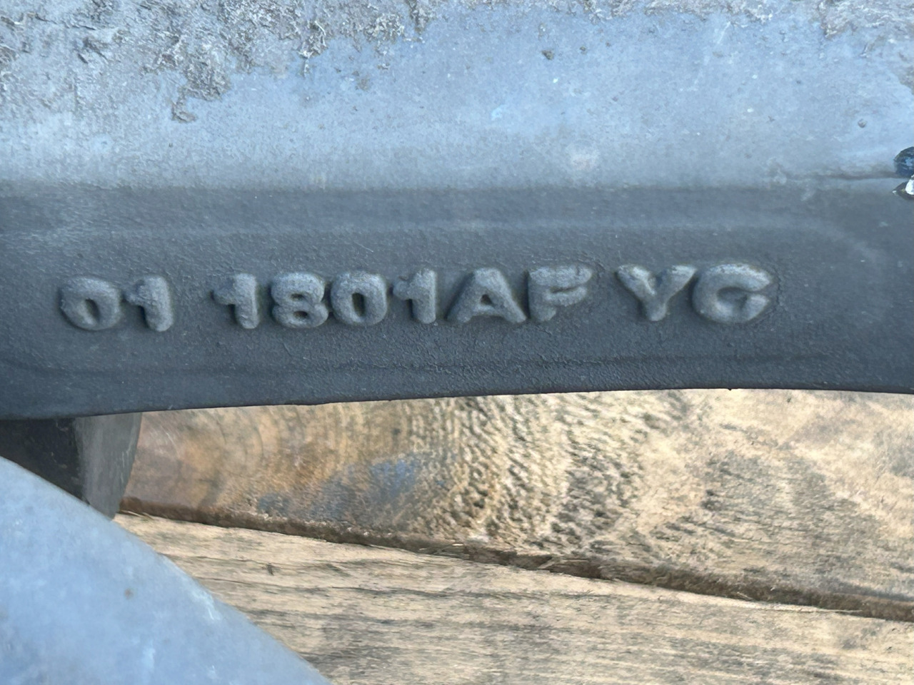 Eixo e peças para Camião DAF FRONT AXLE DAF XF 106 480: foto 6